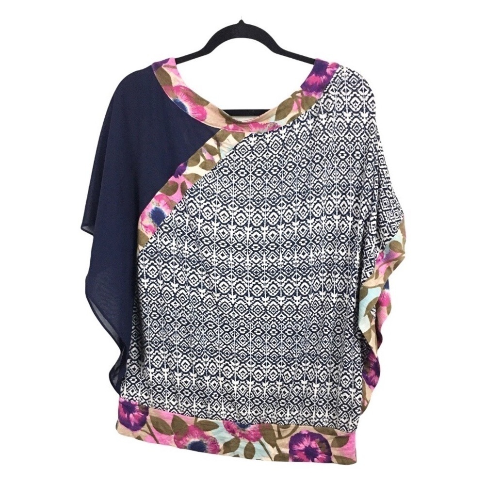 Anthropologie Vanessa Virginia Askew Floral Kimono Top - Picture 6 of 12